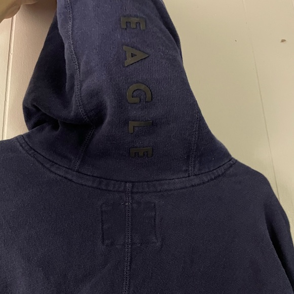 American Eagle Men’s Color-Block Hoodie - Picture 4 of 5